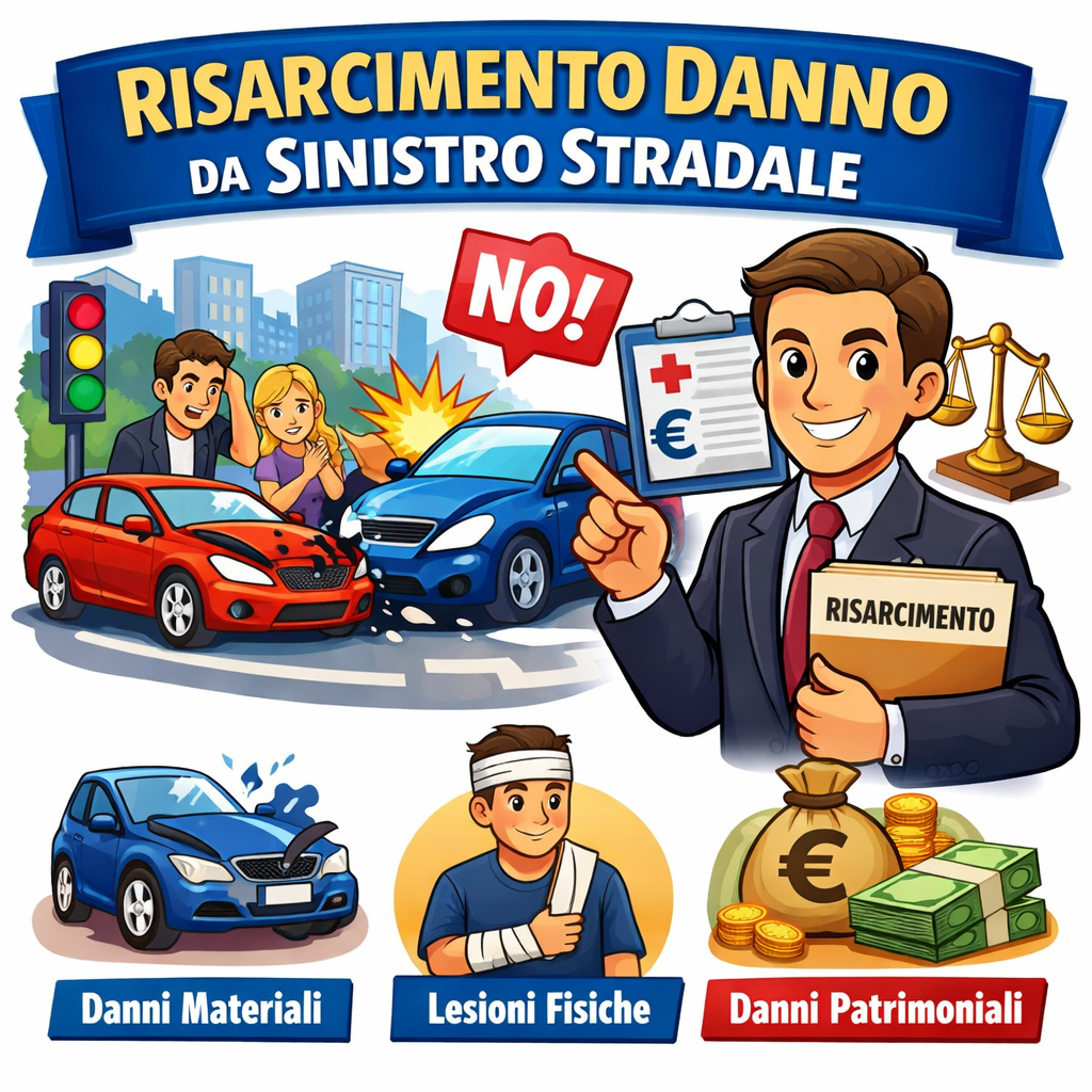 Risarcimento del danno da sinistro stradale: cosa sapere e come tutelarsi