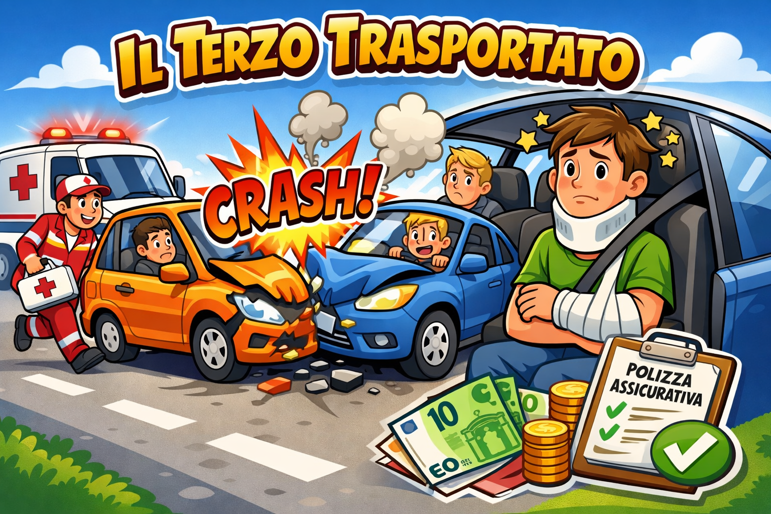 Il diritto del terzo trasportato al risarcimento del danno da sinistro stradale