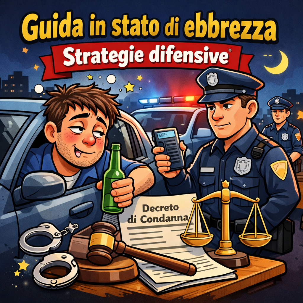 Guida in stato di ebbrezza: quale strategia difensiva adottare dopo un decreto penale di condanna?