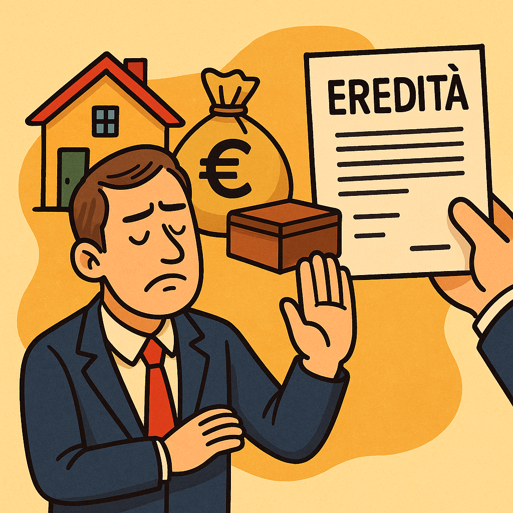 Rinuncia all’Eredità: quando conviene e come evitare i debiti del defunto