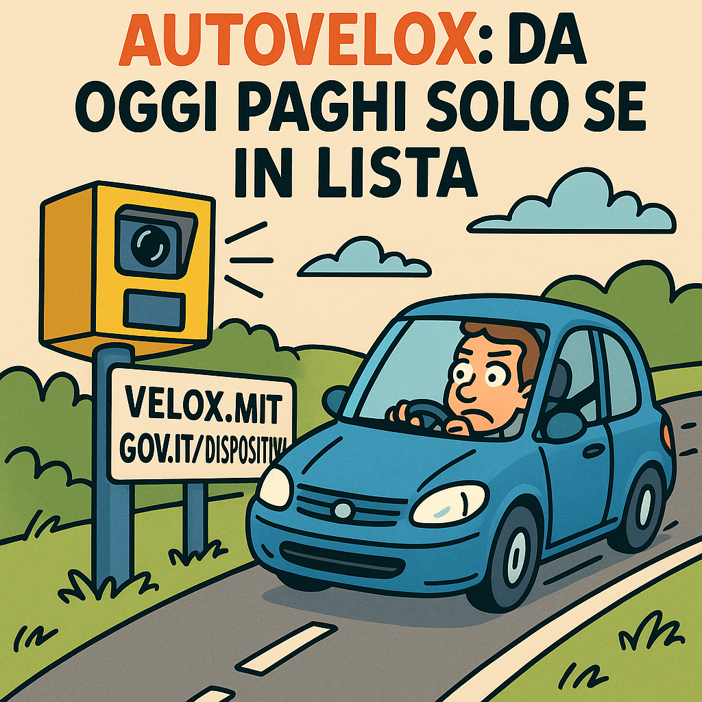Autovelox e lista ufficiale MIT: ecco cosa cambia