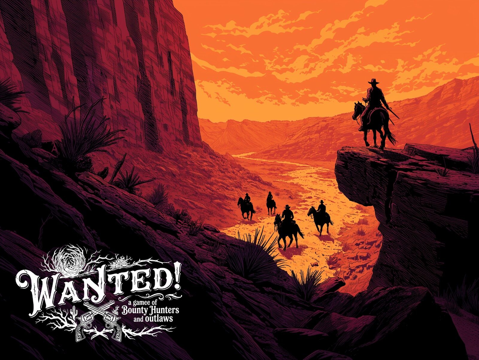 Wanted! A Game of Bounty Hunters and Outlaws Wanted! A Game of Bounty Hunters and Outlaws