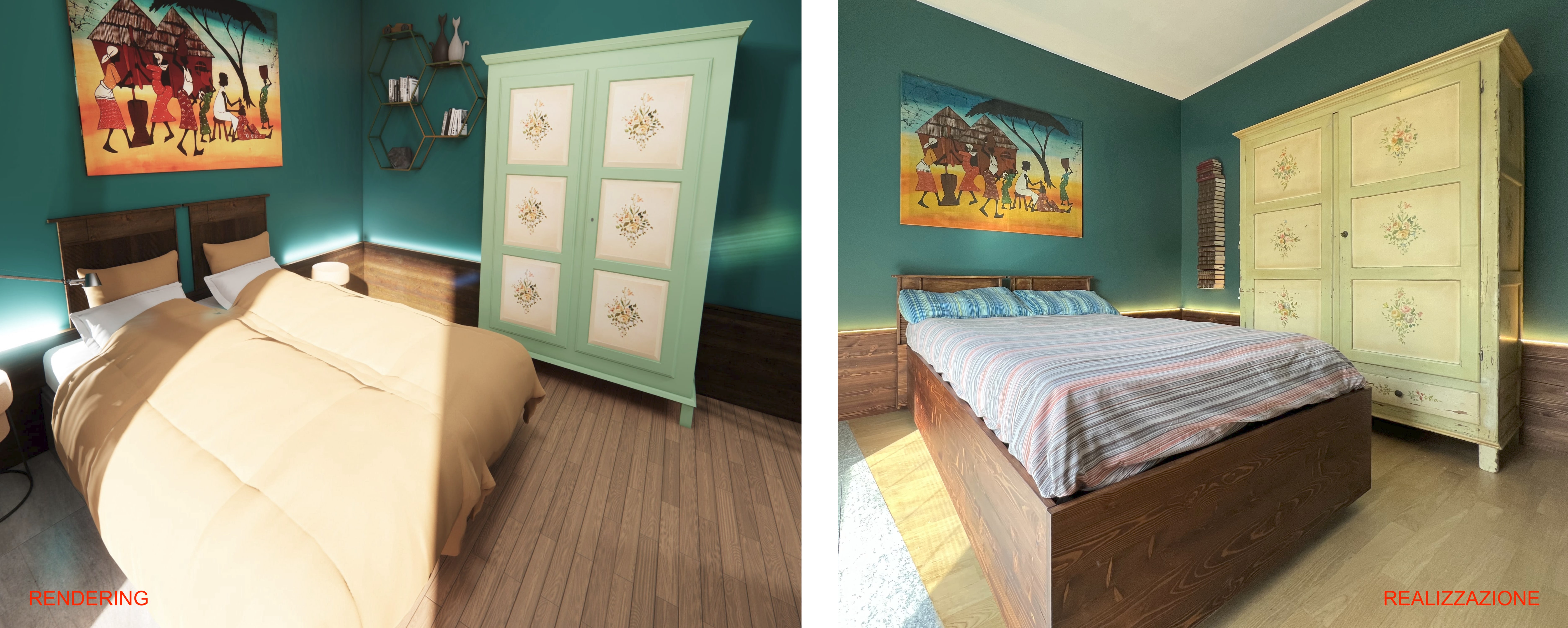 Completed detail of the small apartment 7