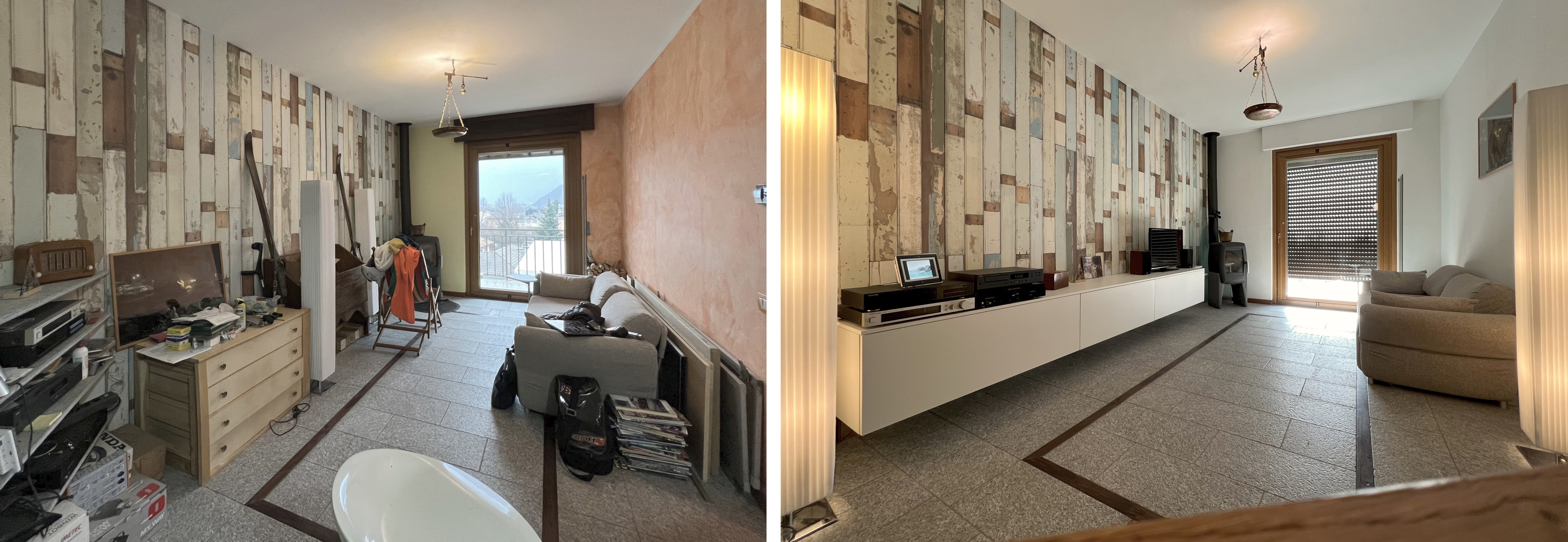 Introductory view of the small apartment
