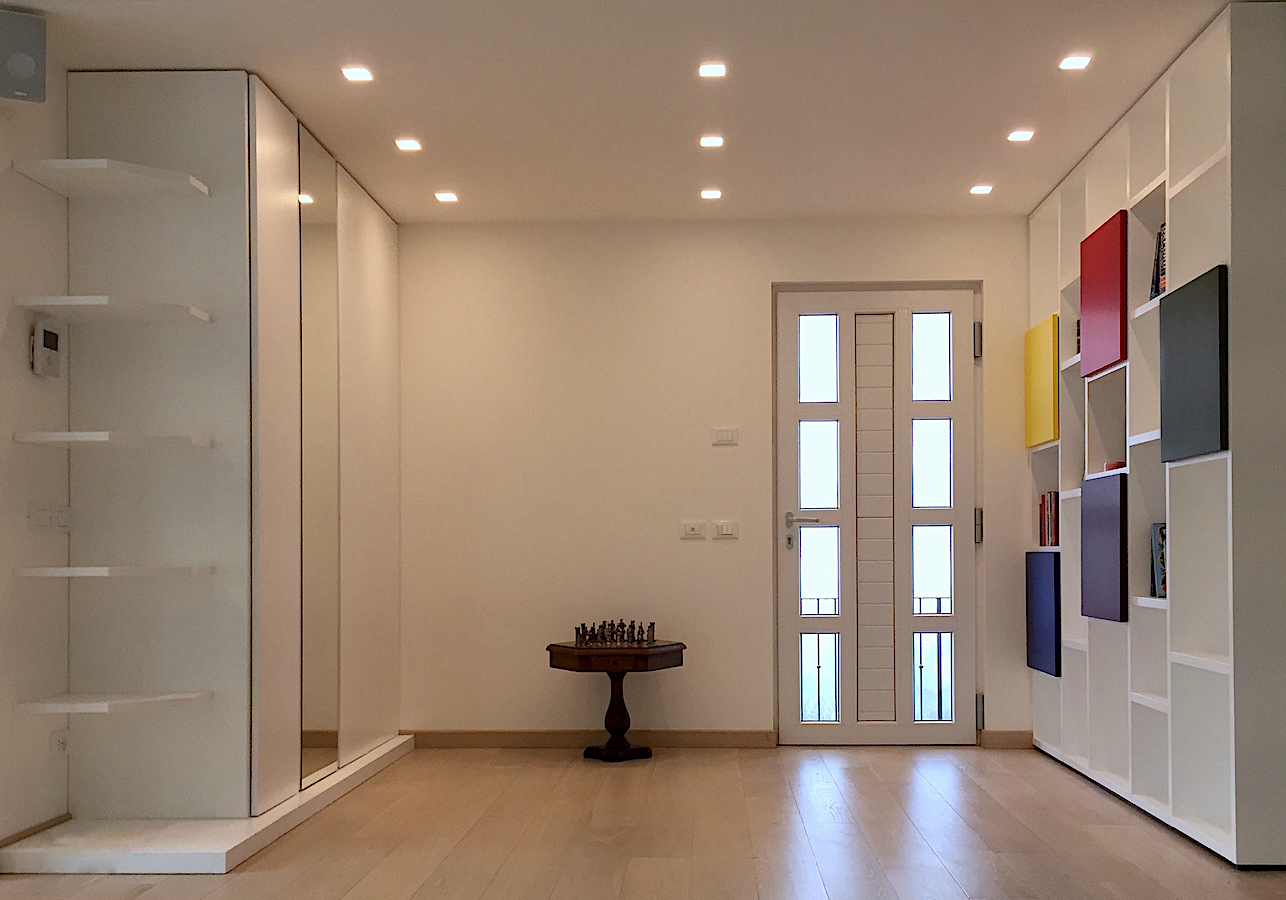 Completed living room from another viewpoint