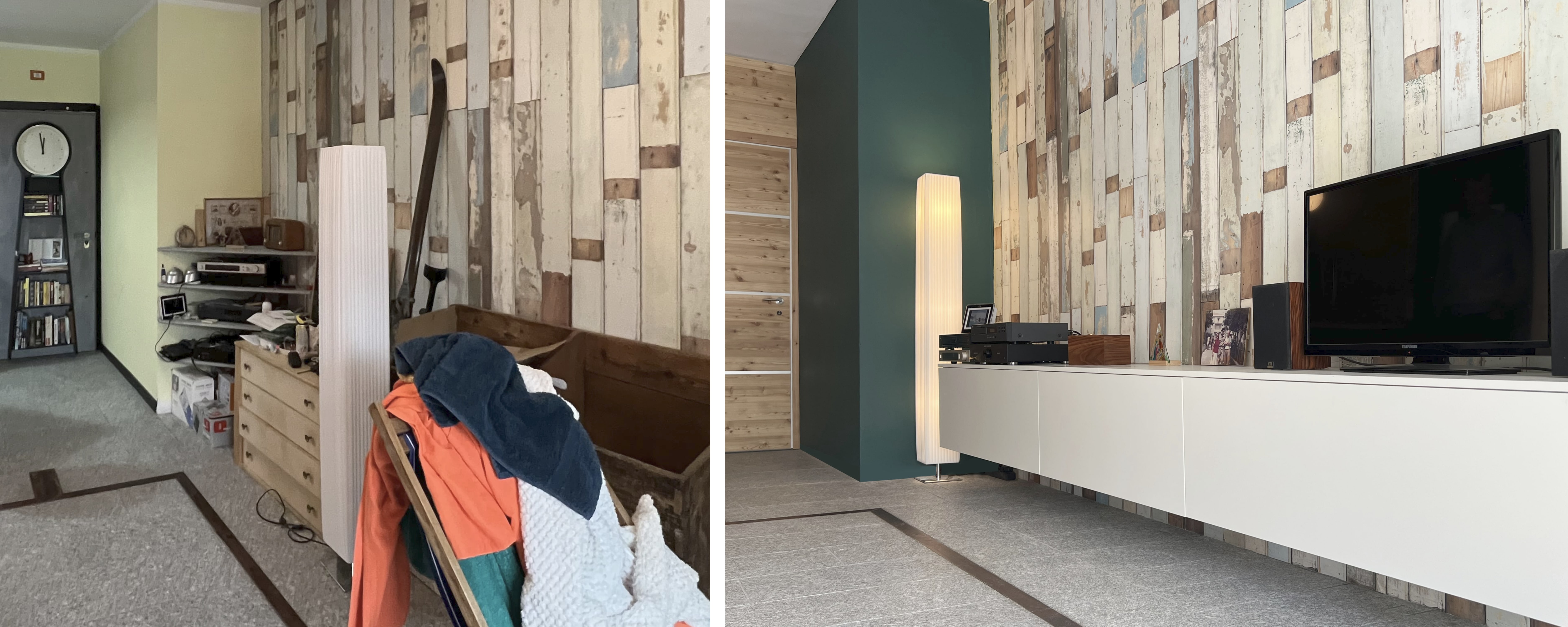 Completed detail of the small apartment 8