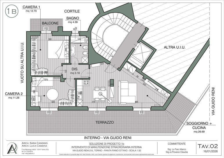  Progettazione preliminare architetto Torino