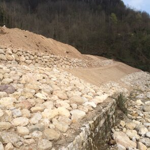 Ripristino funzionalità torrente Rotolon Ricomposizione rilevati