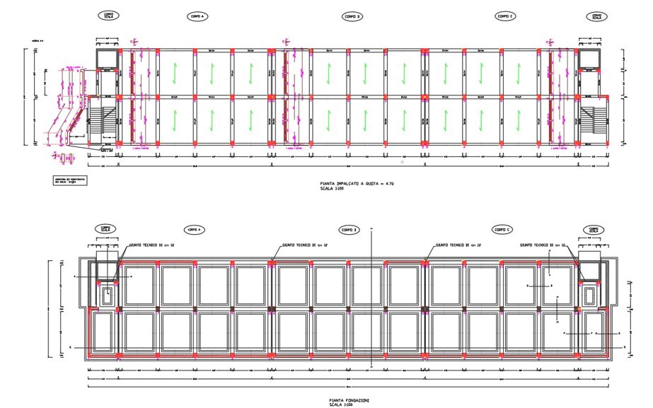 Acireale, edificio commerciale