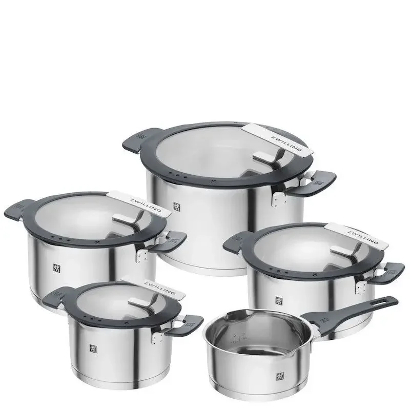 set-di-pentole-5pz-argento-simplify