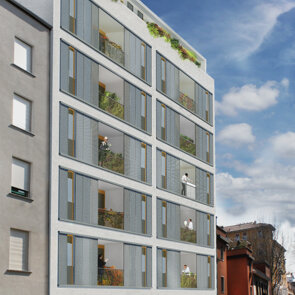 Nuovo condominio Via Metauro Milano Progetto e DL Nuovo condominio Via Metauro Milano Progetto e DL