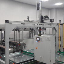 Pallettizzazione e depallettizzazione Mainit progetta e realizza sistemi automatici di Handling, Pallettizzazione e Depallettizzazione