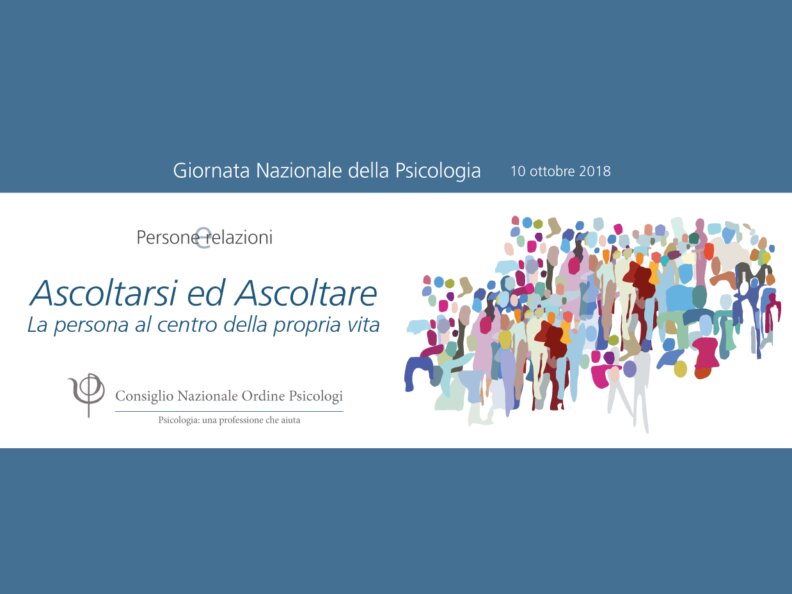 Benvenuti alla Giornata Nazionale della Psicologia 2018!