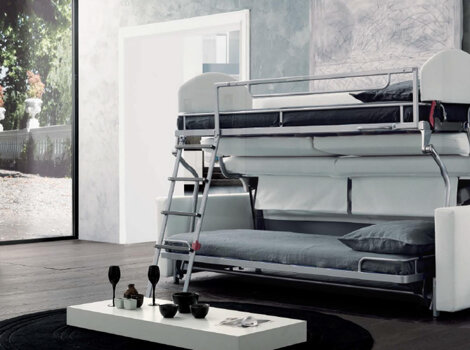 divano letto artigianale
