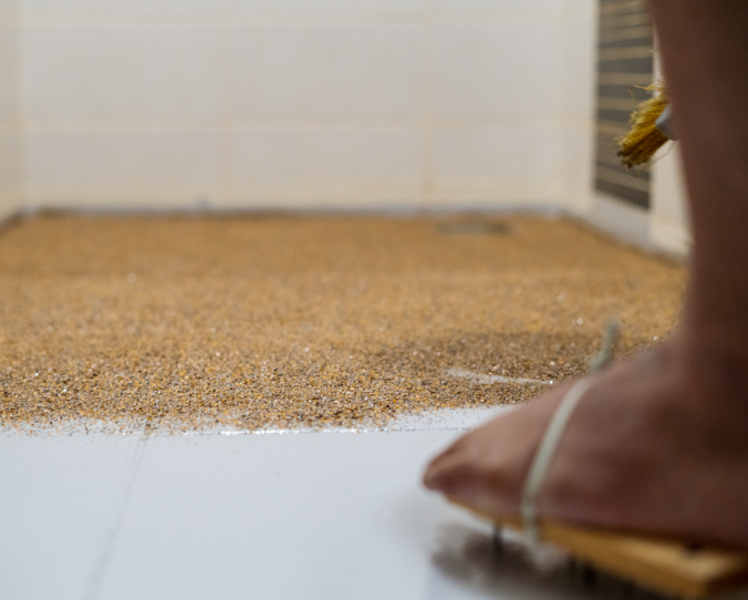 resine per pavimenti civili