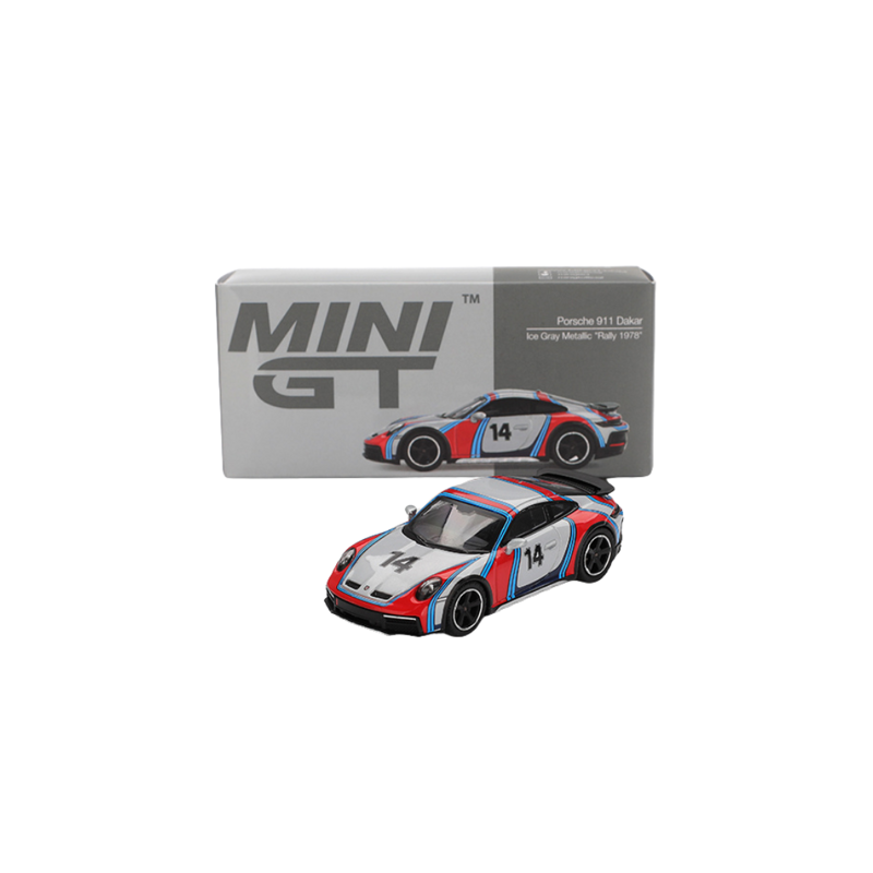164-porsche-911-dakar-ice-gray-metallic-rally-1978-mini-gt
