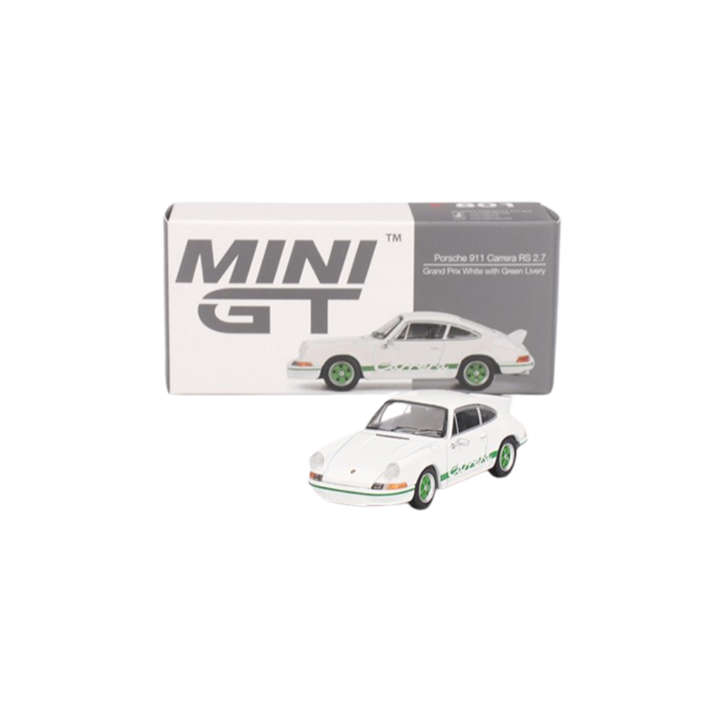 164-porsche-911-901-27-carrera-rs-grand-prix-whitegreen-mini-gt