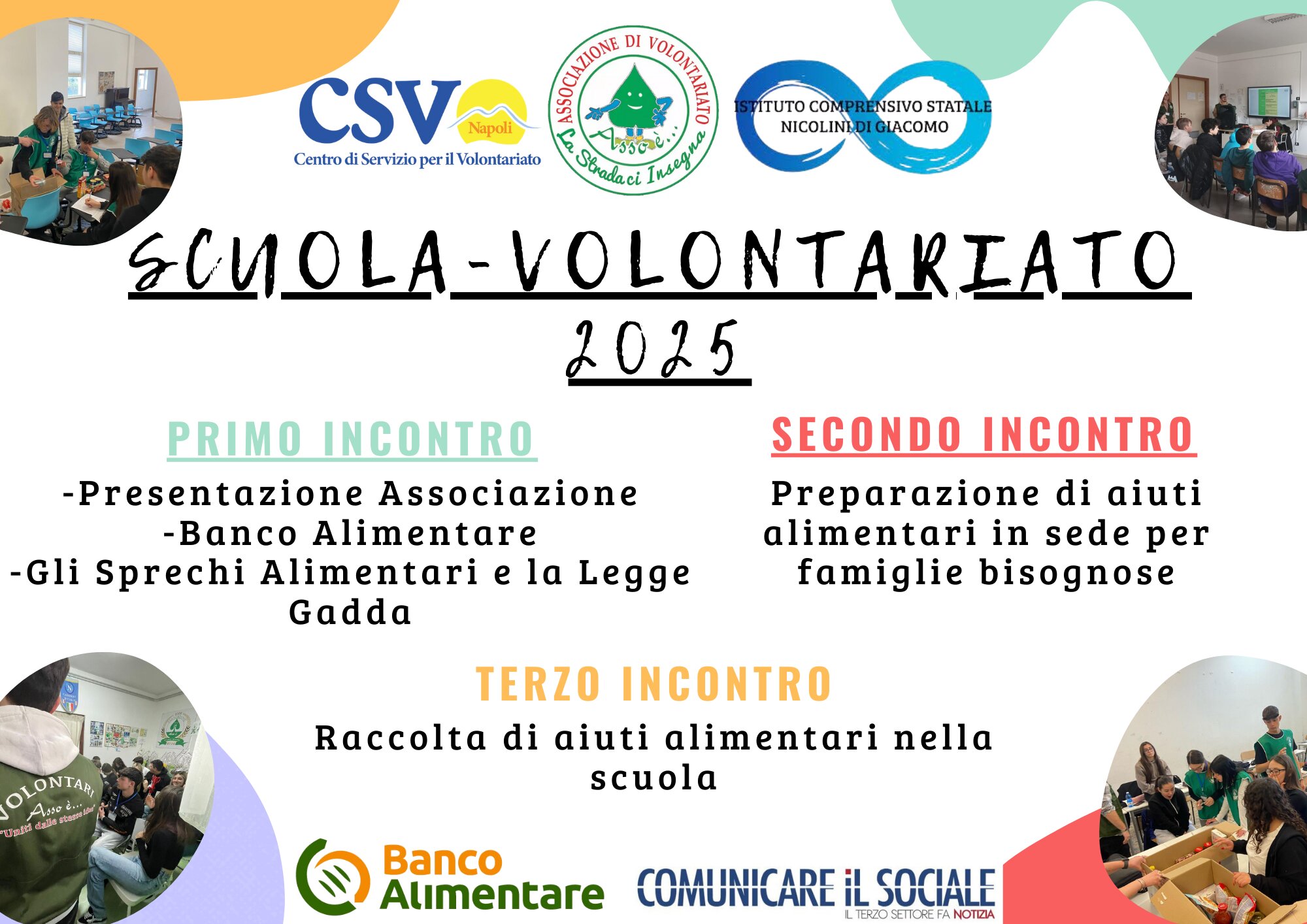 Scuola e Volontariato 2025