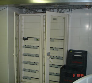 quadro generale di distribuzione all'interno di un ristorante