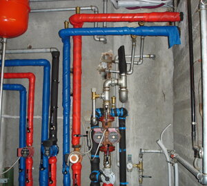 Distribuzione da collettore dei vari circuiti