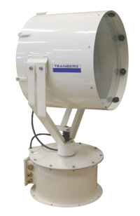 tef 2650 searchlight incl. lightbulb- halogen 1000w, 230v, bus controlled, w:m.focus. stainless steel..jpeg