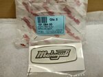 ricambi-malaguti-cod-18108400-etichetta-in-resina-malaguti-centro-sl-ciak-x-maniglia
