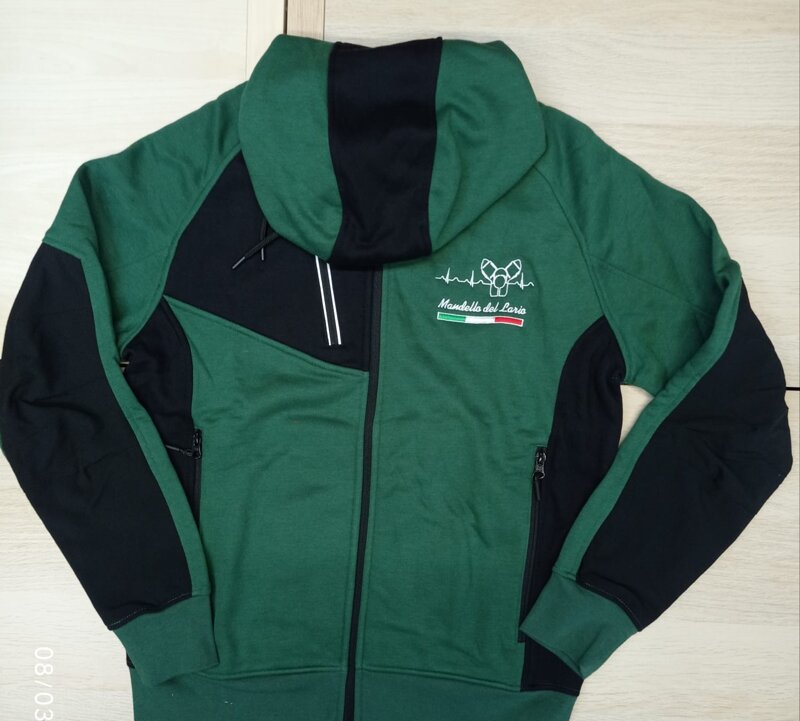 felpa-cardiogramma-verde-con-cappuccio