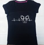 t-shirt-cardiogramma-donna-nera-e-rosa