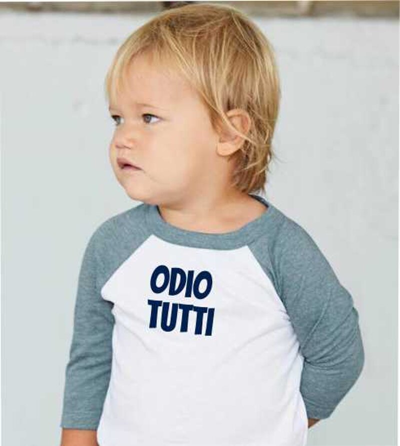 t-shirt-bambino-bicolore