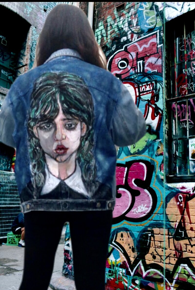 jaket-denim-custom-mercoledi
