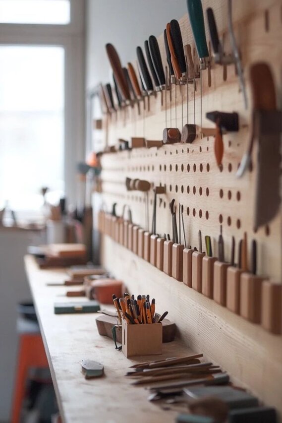 diy peg rail organizer 🛠️🌿.jpeg