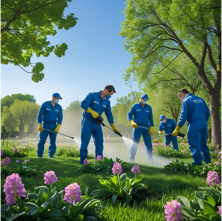 disinfestazione aree verdi pubbliche