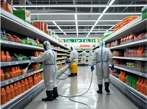 disinfestazione supermercati