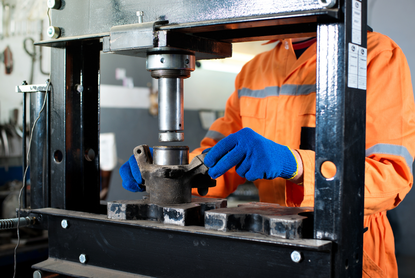 presse idrauliche per PTFE