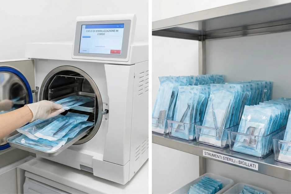 Sterilizzazione nello studio dentistico