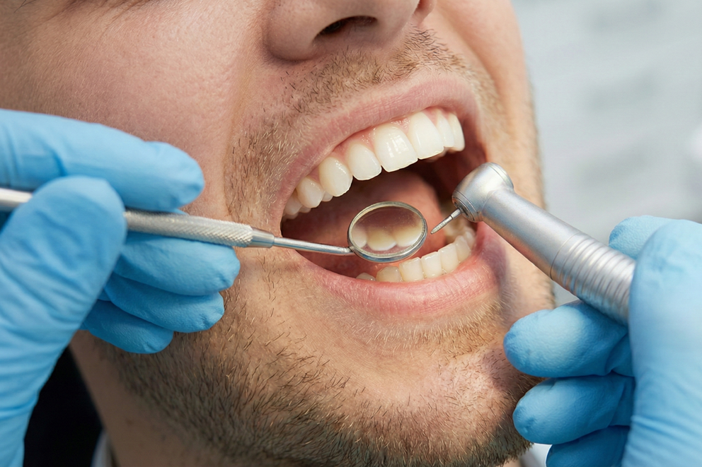 Visita odontoiatrica per la cura e la prevenzione dei denti