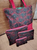 tote-bag-e-pochette-pizzo-nero