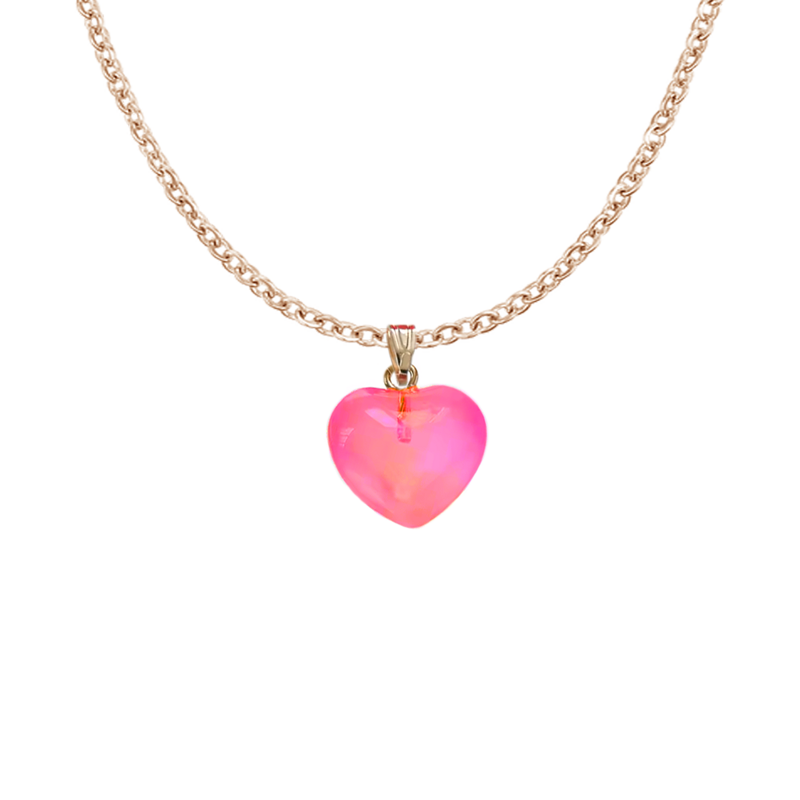 collana-cuore-doceano-con-pendente-in-vetro-rosa-scuro