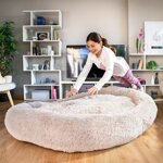 letto-cani-per-umani-human-dog-bed-xxl-innovagoods-beige