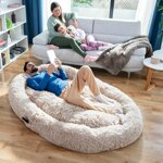 letto-cani-per-umani-human-dog-bed-xxl-innovagoods-beige