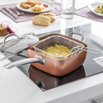 set-di-padelle-multiuso-5-in-1-copper-coppans-innovagoods-4-pezzi