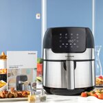friggitrice-ad-aria-innovagoods-fryinn-3500-nero-1400-w-35-l-acciaio-inossidabile