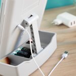 specchio-a-led-pieghevole-con-contenitore-per-trucchi-3-in-1-panomir-innovagoods