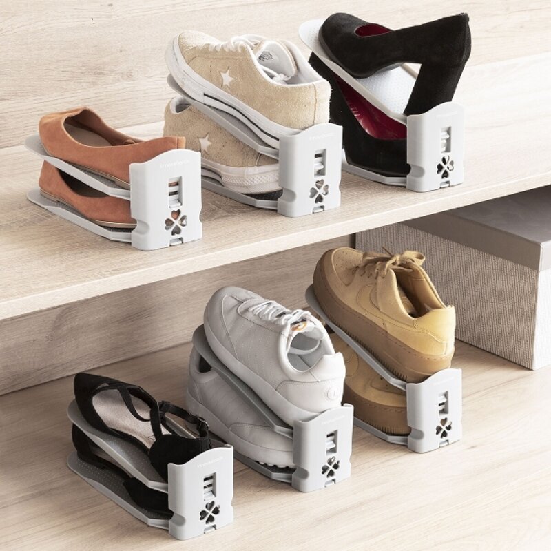 portascarpe-regolabile-sholzzer-innovagoods-6-unita
