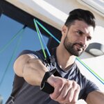 set-di-bande-di-resistenza-con-accessori-e-manuale-per-gli-esercizi-tribainer-innovagoods-3-unita