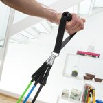 set-di-bande-di-resistenza-con-accessori-e-manuale-per-gli-esercizi-tribainer-innovagoods-3-unita