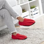 pantofole-riscaldabili-in-microonde-innovagoods-rosso