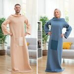 coperta-con-maniche-singola-e-tasca-centrale-faboulazy-innovagoods