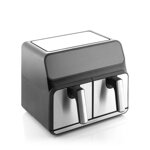 friggitrice-ad-aria-innovagoods-fryinn-double-8000-nero-3400-w-8-l-acciaio-inossidabile