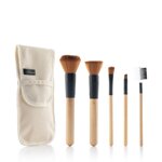 set-di-pennelli-da-trucco-in-legno-con-custodia-di-trasporto-miset-innovagoods-5-unita